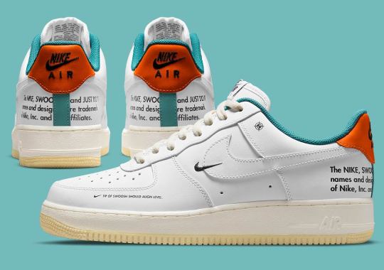 More Technical Drawing Specs Appear On The Nike Air Force 1 Low