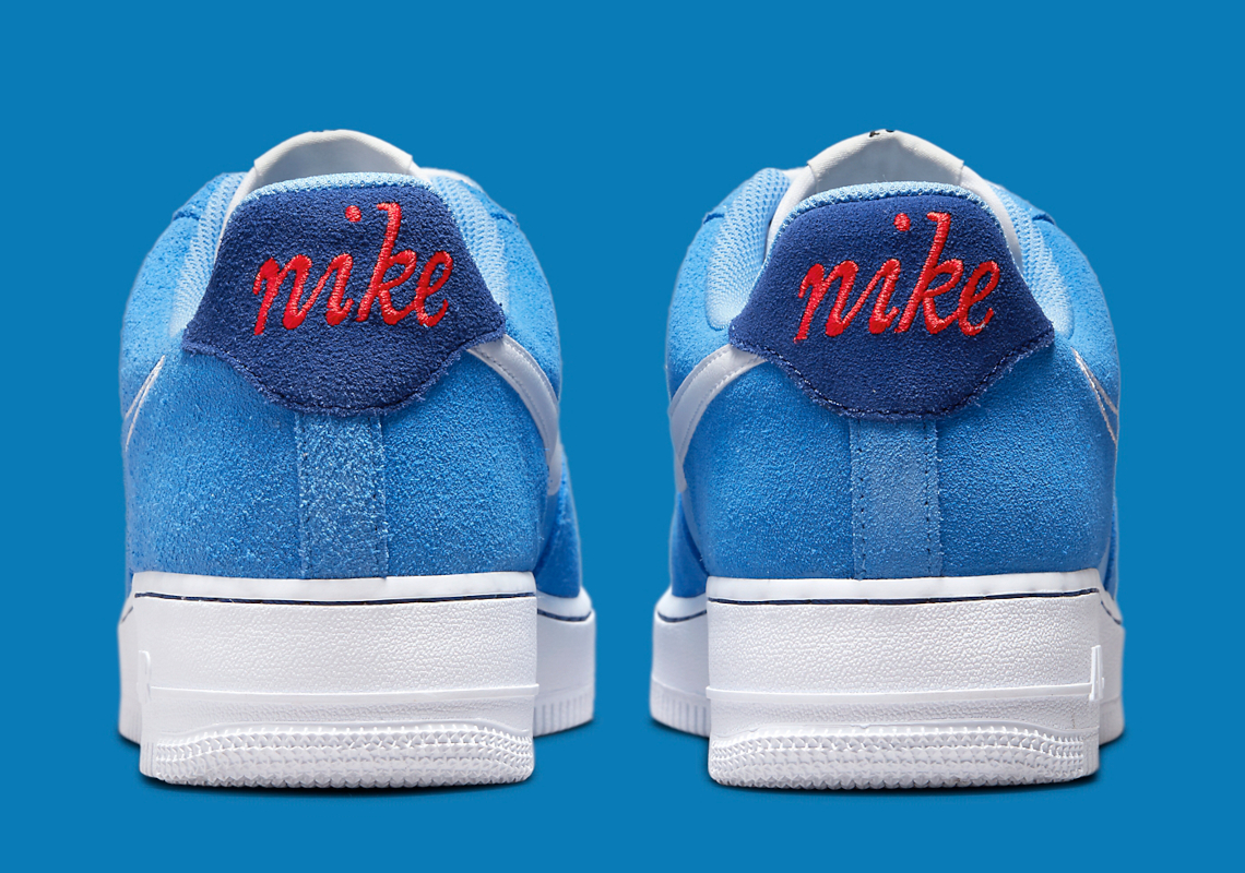 Nike Air Force 1 First Use Uni Blue On Foot Sneaker Review QuickSchopes 216  Schopes DB3597 400 