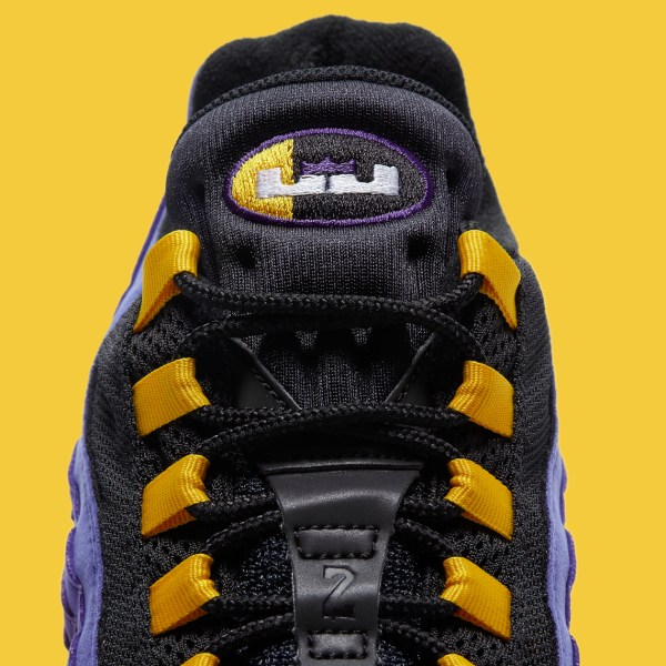 LeBron James Nike Air Max 95 Lakers CZ3624-001 | SneakerNews.com