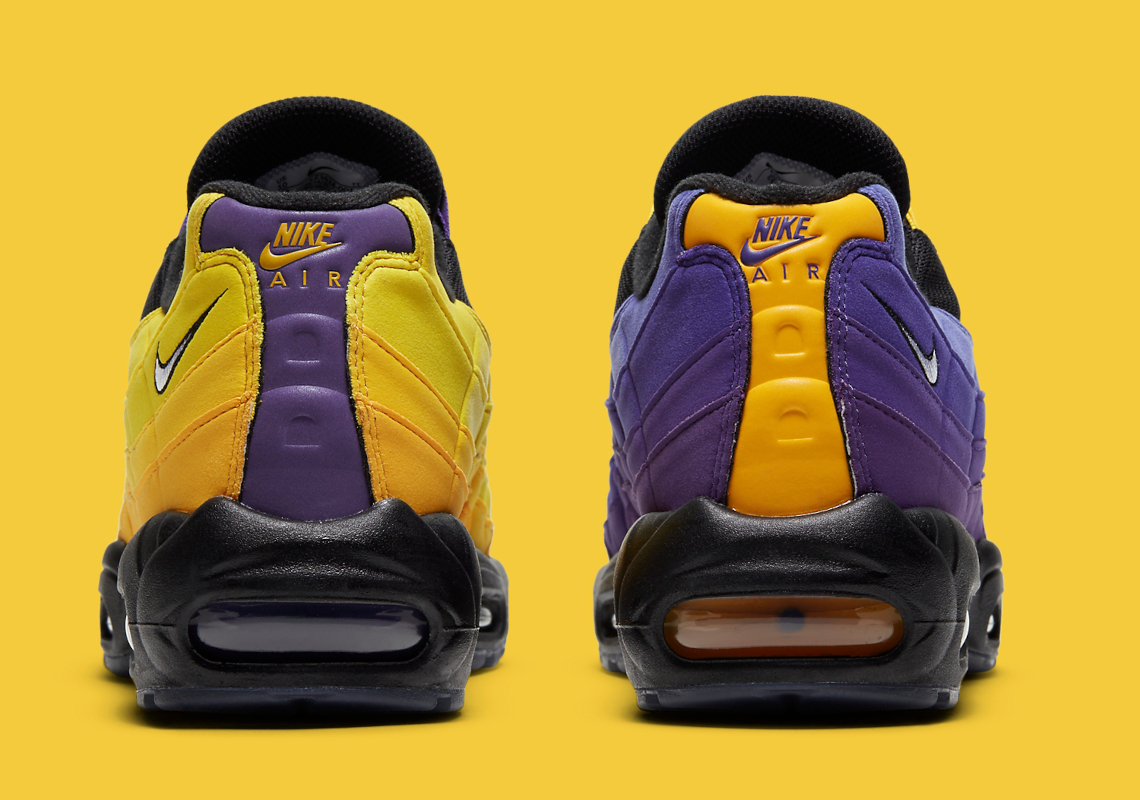 LeBron James Nike Air Max 95 Lakers CZ3624-001 | SneakerNews.com