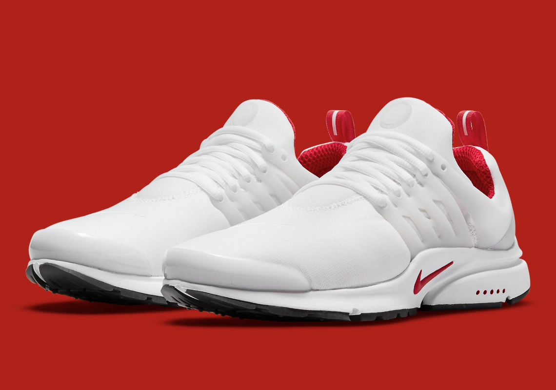 Nike Air Presto White Red DM8678-100 Release | SneakerNews.com