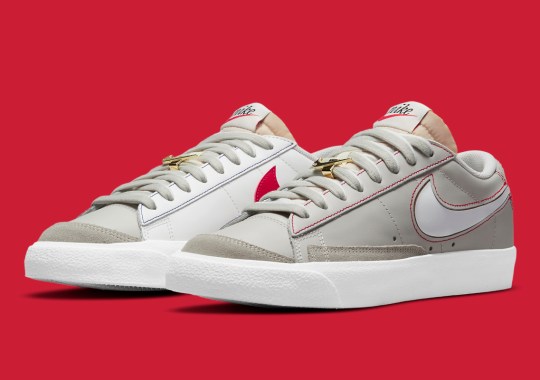 Nike Continues Its Swoosh Education With This Mismatched Blazer Low ’77