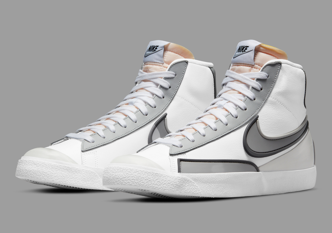 The Nike Blazer Mid Infinite Arrives In A Mix Of Grey Tones