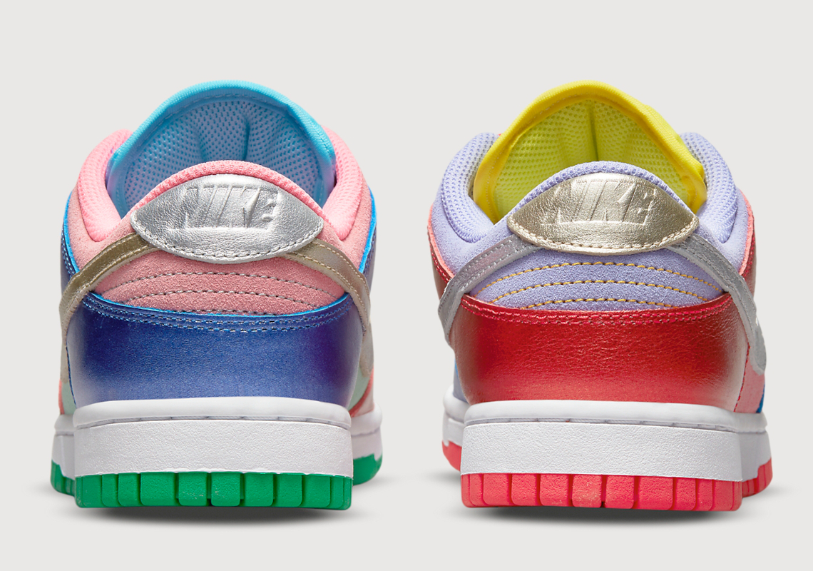 Nike Dunk Low Sunset Pulse Silver DN0855-600 | SneakerNews.com