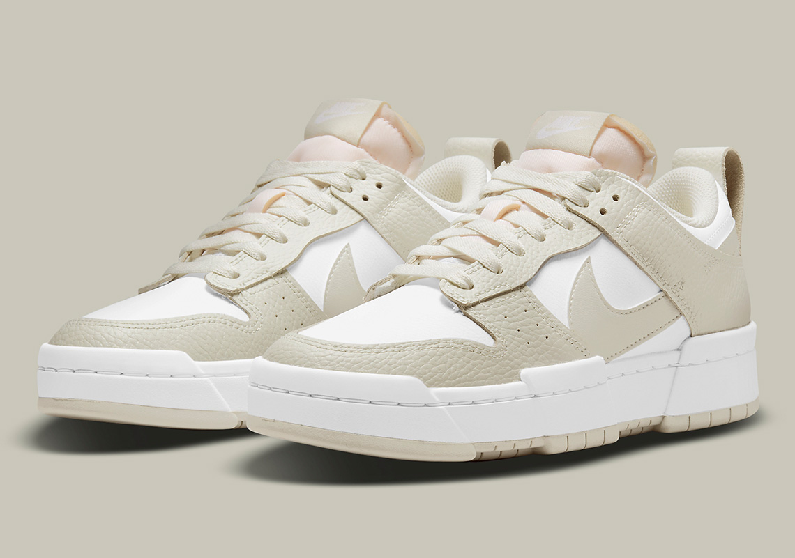 nike dunk low disrupt white sea glass