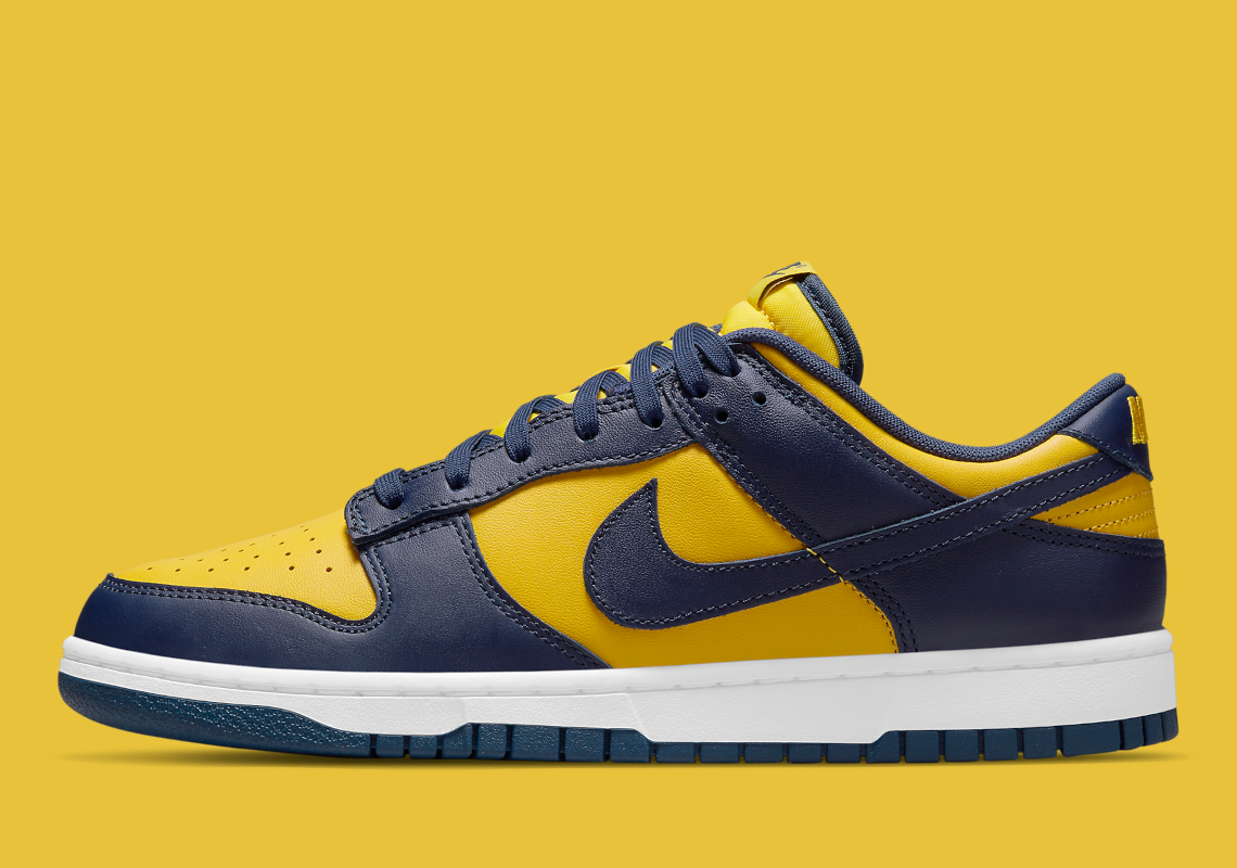 Nike Dunk Low Michigan DD1391-700 Release Date | SneakerNews.com