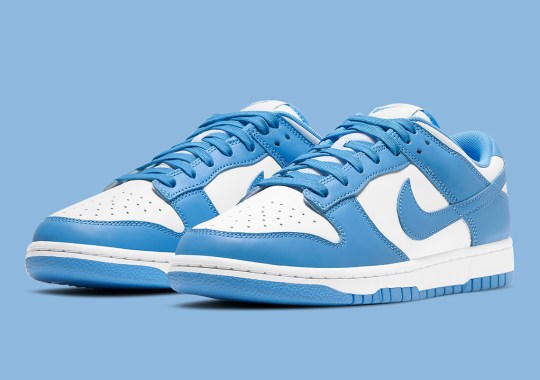 Official Images Of The Nike Dunk Low Retro “University Blue”