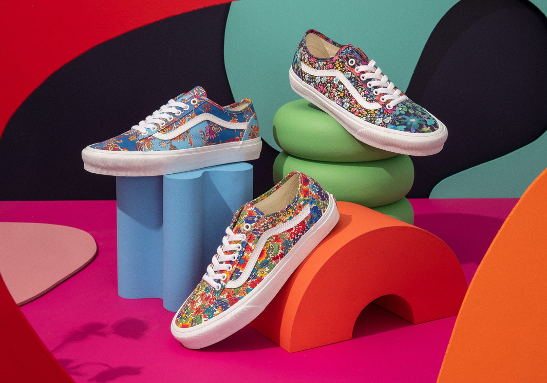 Vans Brings Liberty London's Century-Old Fabric Expertise To The Old Skool