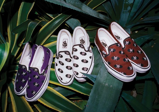 Wacko Maria And Vans Add Their Vinyl Record Print To The OG Slip-On LX