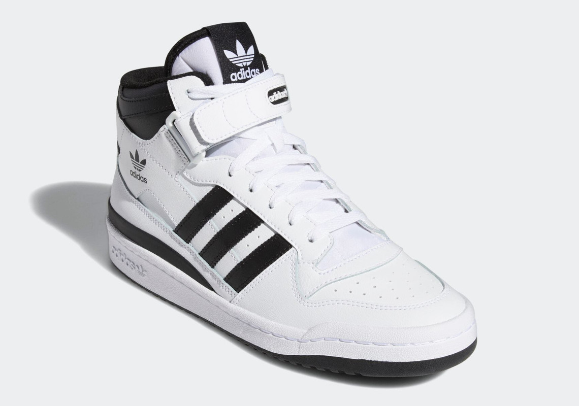 Adidas Originals - Baskets Forum Low FY7757 Footwear White Core Black 