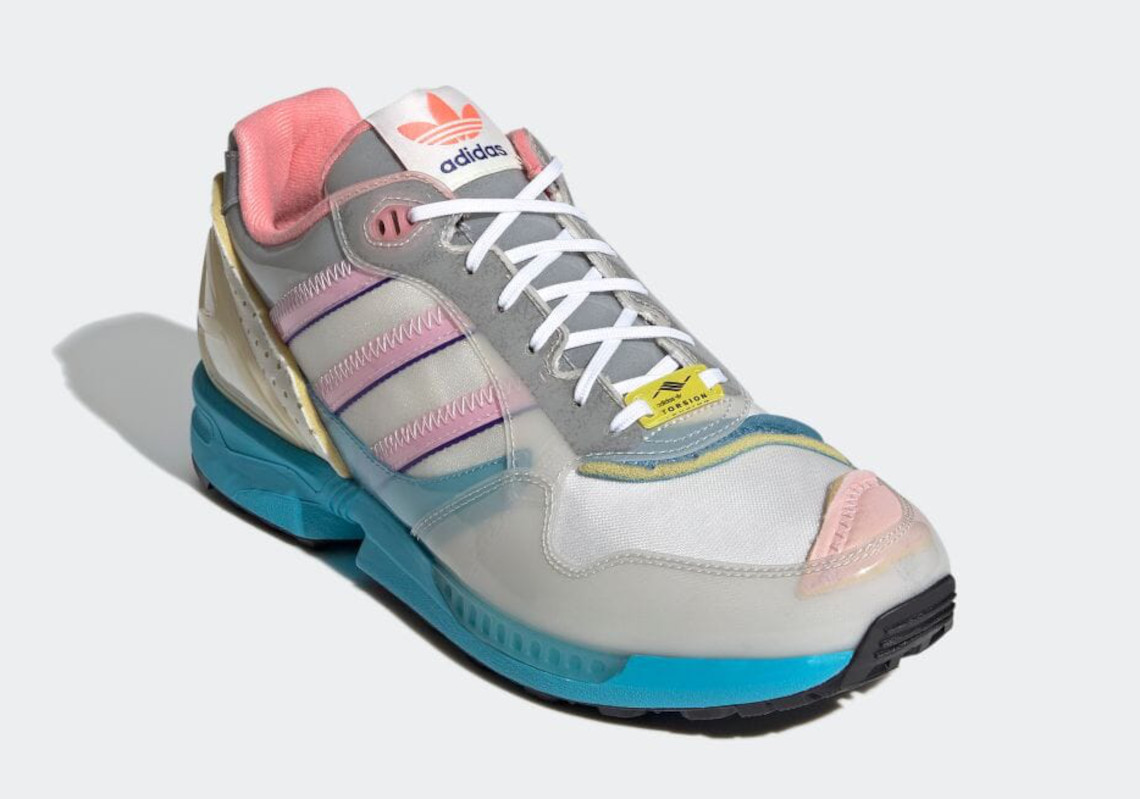 adidas ZX 6000 Inside Out GZ2711 X-Ray Clear Pink | SneakerNews.com