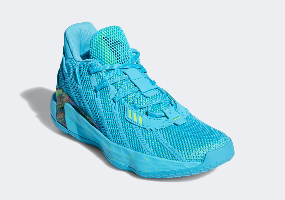 adidas Dame 7 Signal Cyan "JamFest" FZ1050