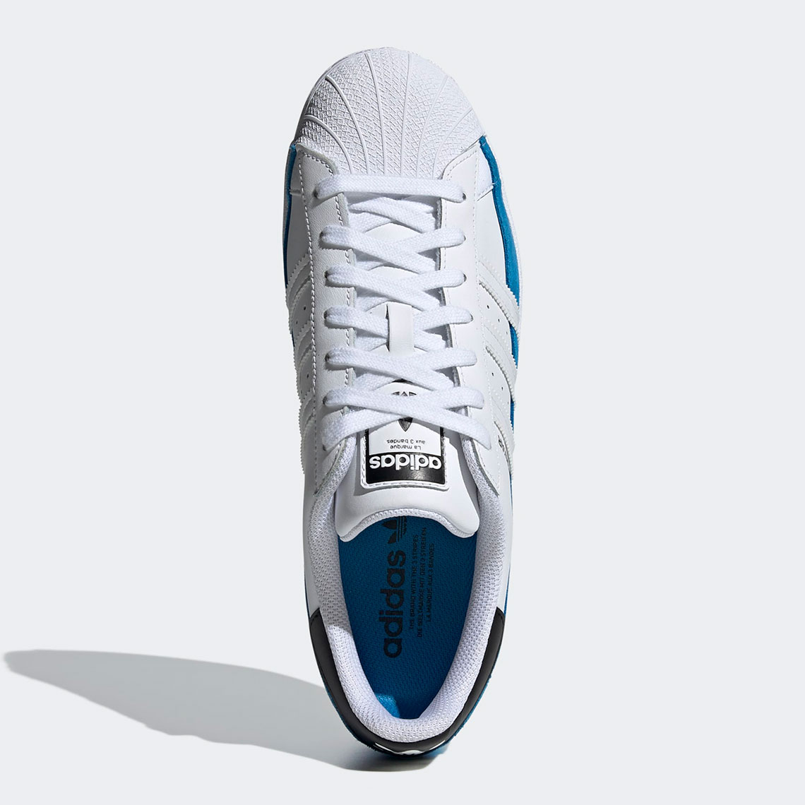 Adidas brand Superstar Bright Blue Fx5571 2