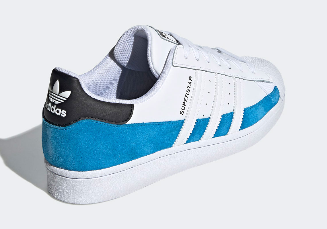 adidas brand superstar bright blue FX5571 5