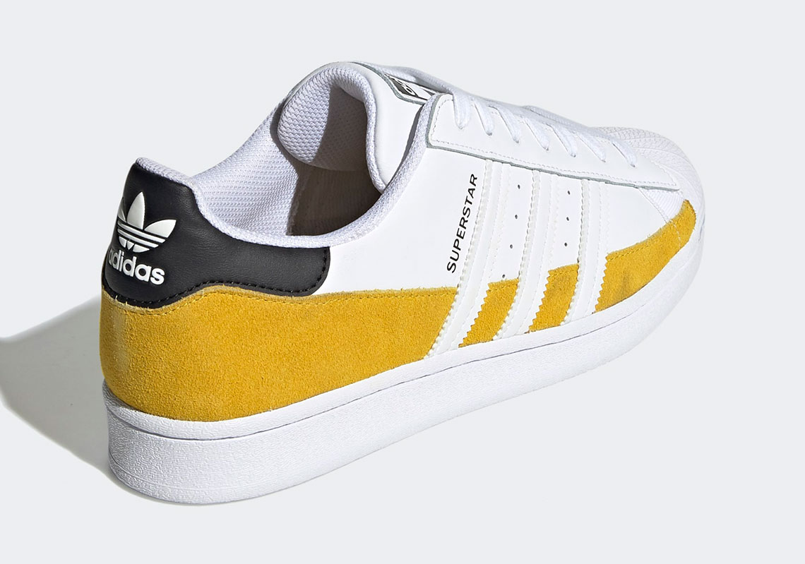 Adidas brand Superstar Hazy Yellow Fx5570 5