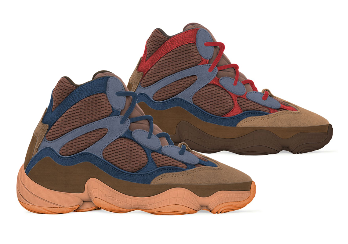 Adidas Yeezy 500 High Tactile Orange Sumac Release Dates