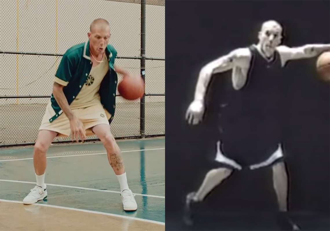 Aimé Leon Dore Re-creates Legendary Nike Basketball "Freestyle" Ad For Upcoming NB550 Release