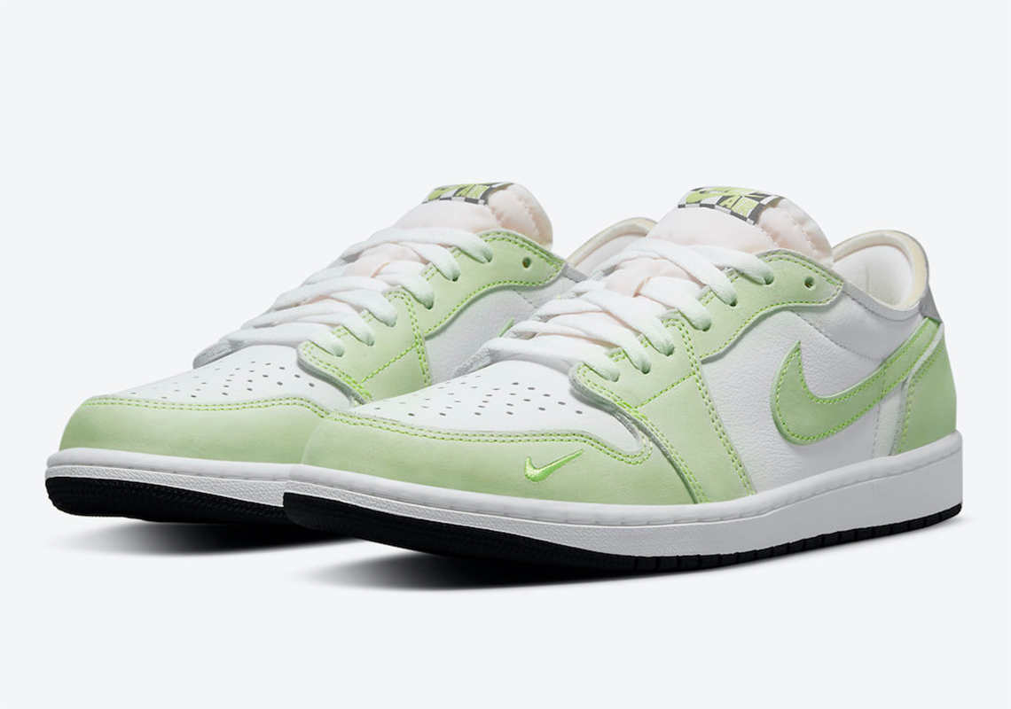 Official Images Of The Air Jordan 1 Low OG "Ghost Green"