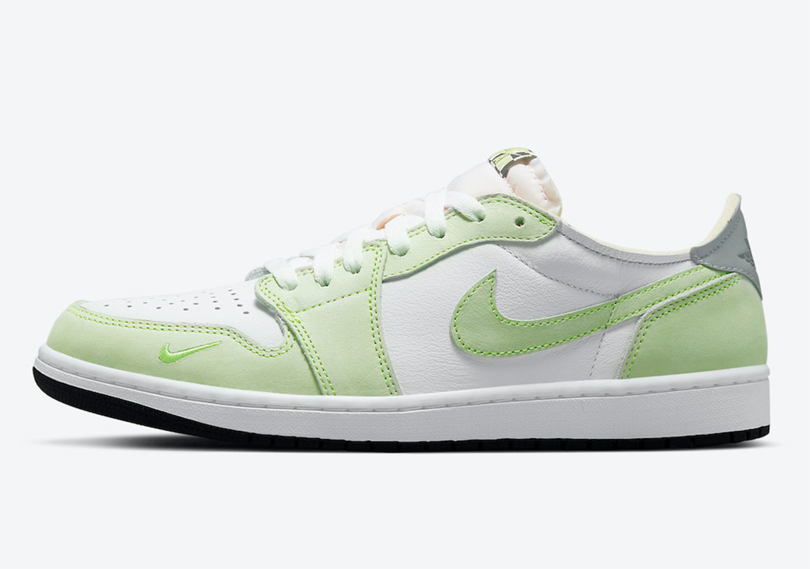 jordan 1 low white ghost green