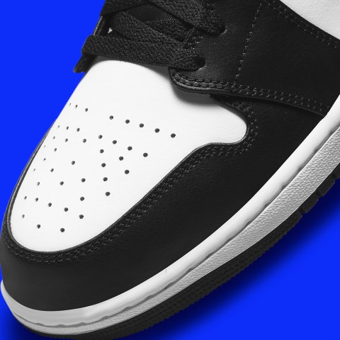 Air Jordan 1 Mid Black White Royal 554724-140 | SneakerNews.com