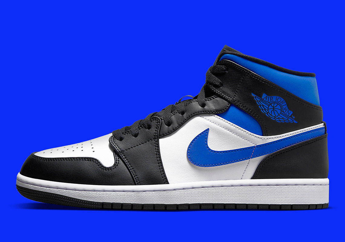 Air jordan 1 royal blue best sale and white