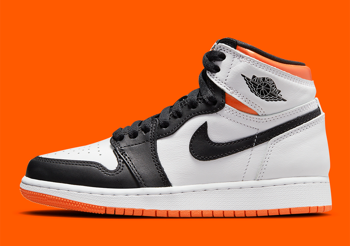 electro orange jordan 1 gs