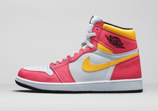 The Air Jordan 1 Retro High OG “Light Fusion Red” To Release In Full Family And Extended Women’s Sizing