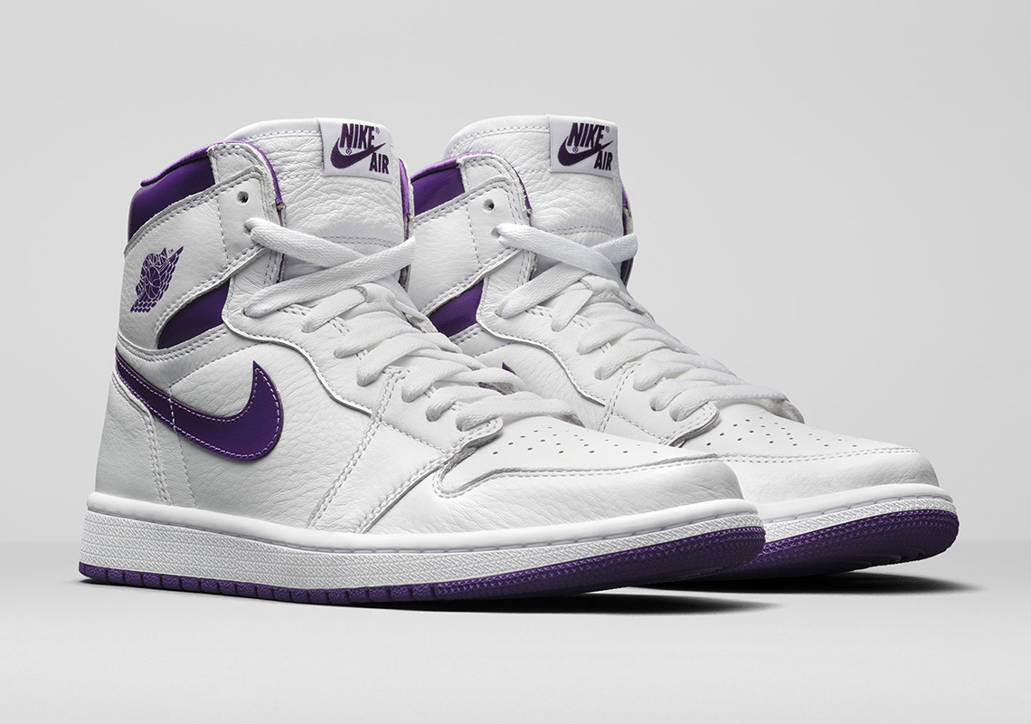 nike air jordan 1 court purple