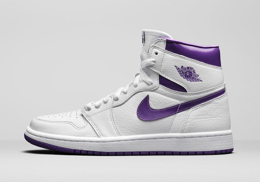 Air Jordan 1 High White/Court Purple CD0461-151 | SneakerNews.com