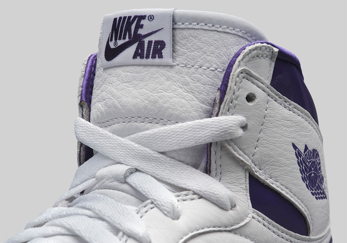 Air Jordan 1 High White/Court Purple CD0461-151 | SneakerNews.com