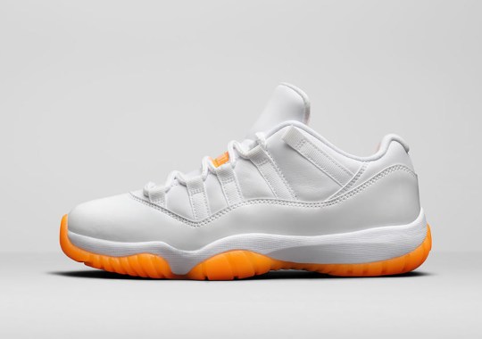 The nike air jordan 11 72 10 sneakers release Low WMNS “Bright Citrus” To Feature An OG Carbon Fiber Plate