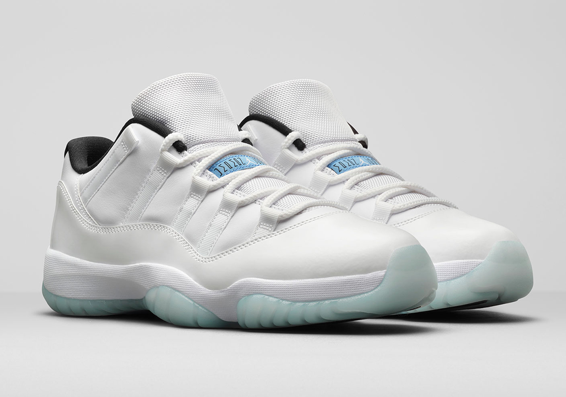 Air Jordan 11 Low White Black Legend Blue AV2187-117 | SneakerNews.com