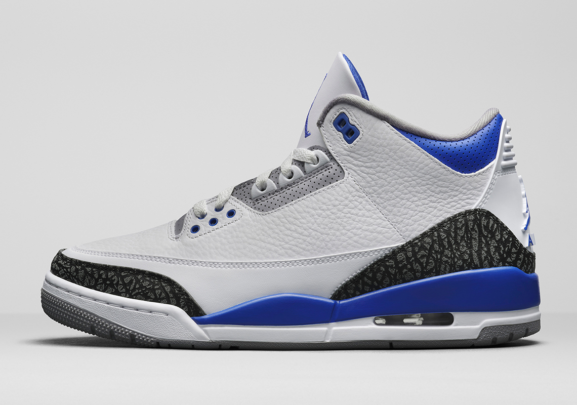 jordan 3s blue and white