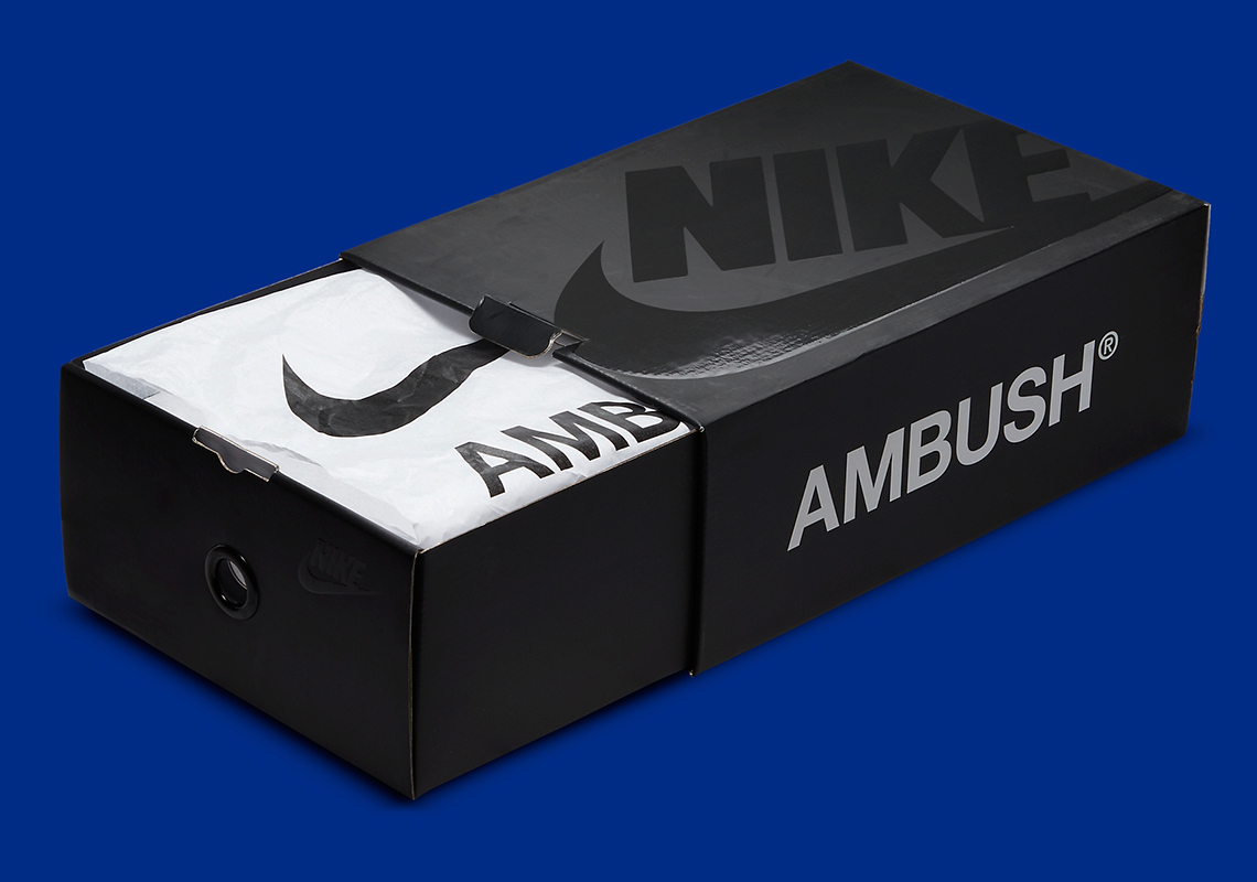 400 - AMBUSH Nike Dunk High Deep Royal Blue CU7544 | Стильные