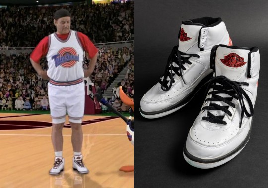 Bill Murray’s “Game Worn” Air Jordan 2 Retro From Space Jam Is Up For Auction