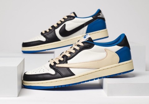 Fragment Travis Scott Air Jordan 1 Low DM7866-140 | SneakerNews.com