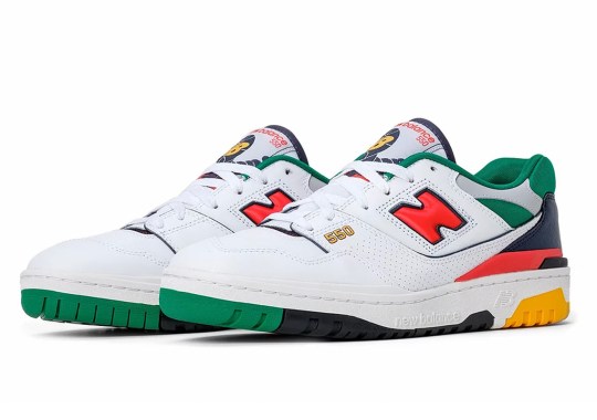 The Trendy New Balance 550 Gets A Multi-Colored Take