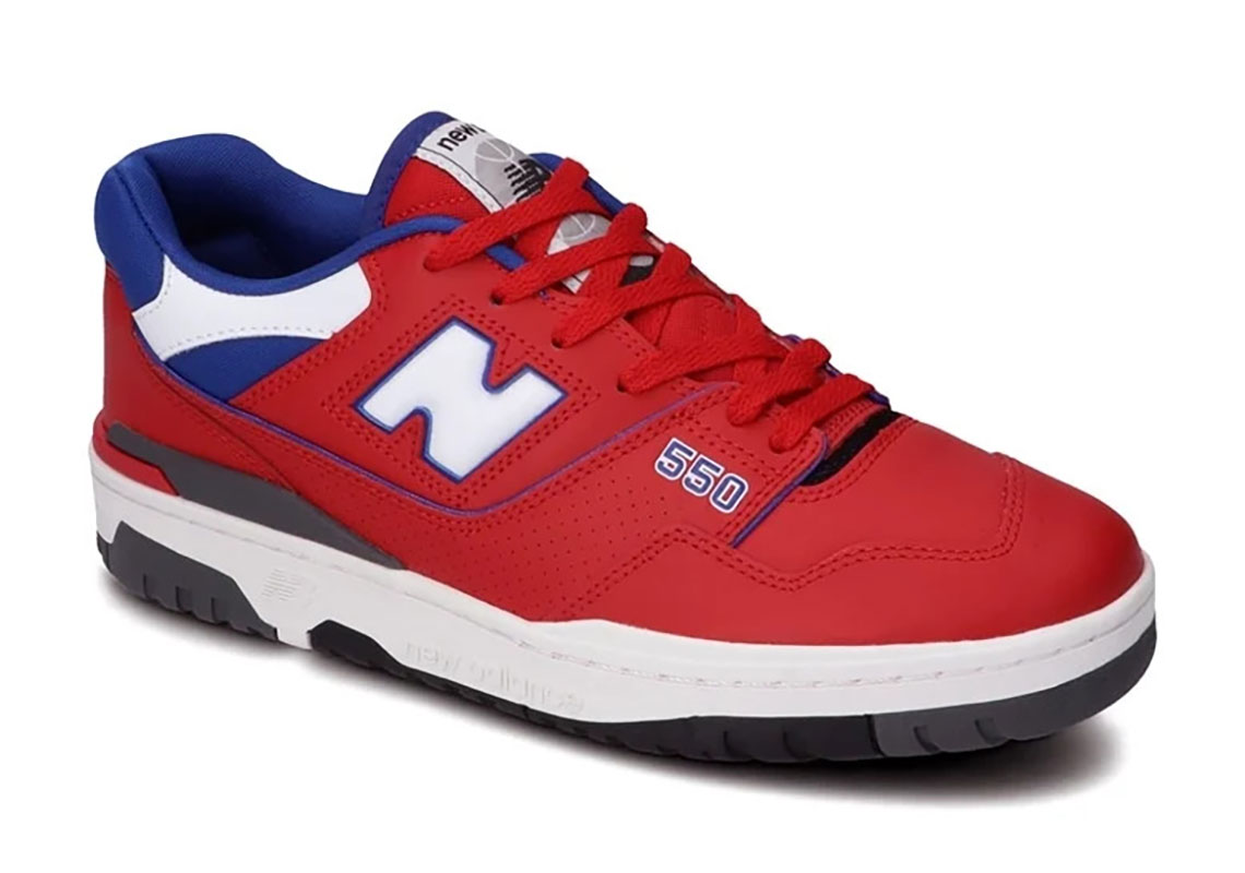 new balance 550 red and blue