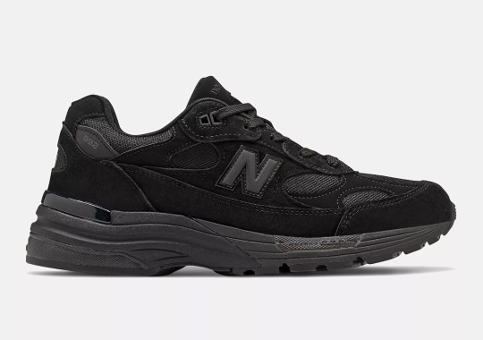 The New Balance 992 Is Launching In A Triple Black