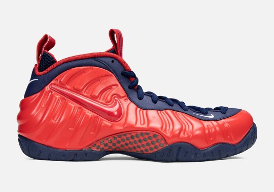 Nike Air Foamposite Pro “USA” Set For A May 5th Photos