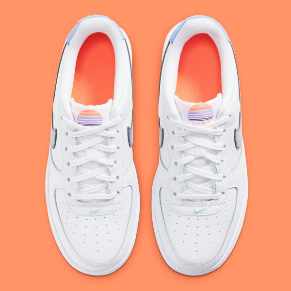 Nike Air Force 1 GS White/Light Thistle DC8188-100 | SneakerNews.com