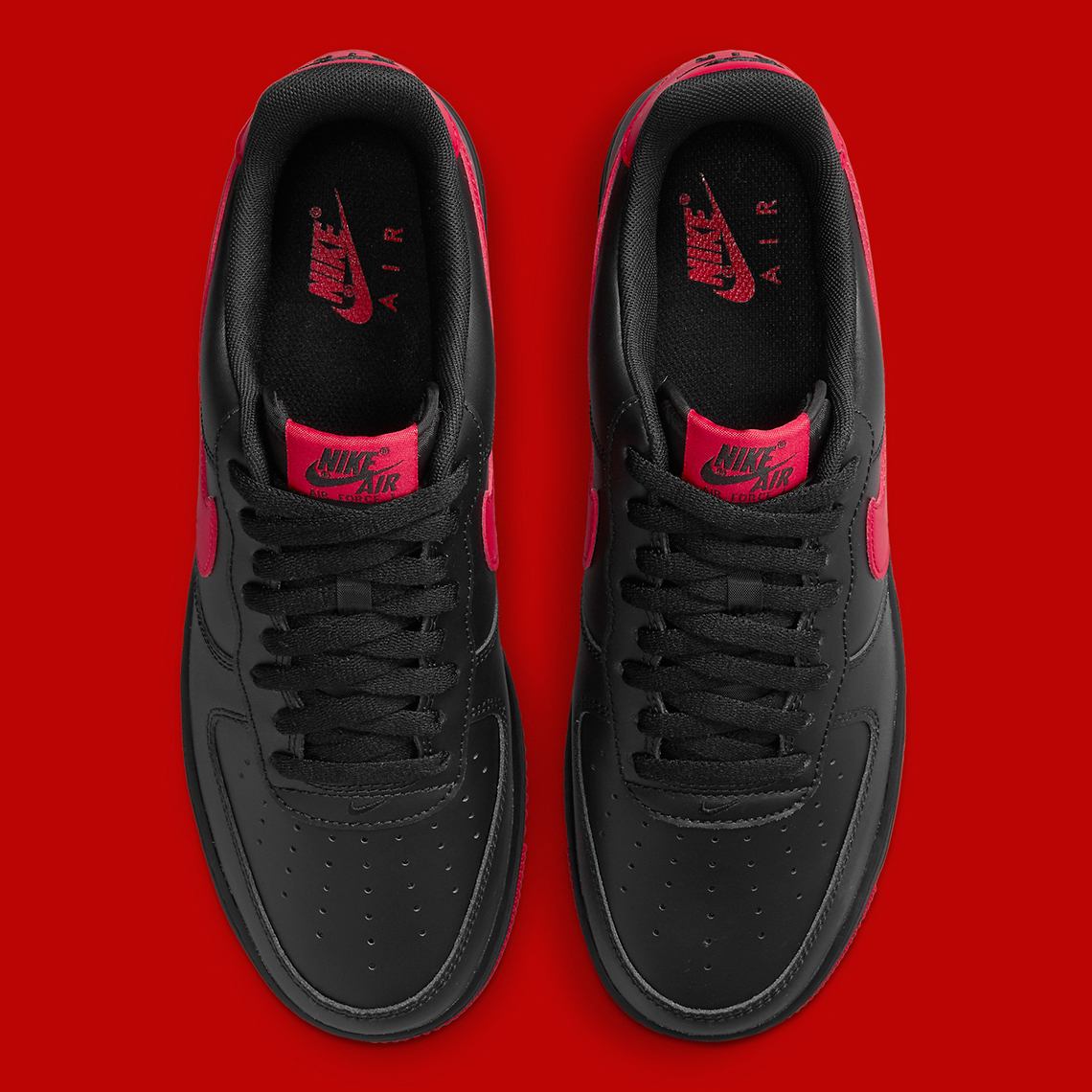 air force 1 limited edition rosse nere