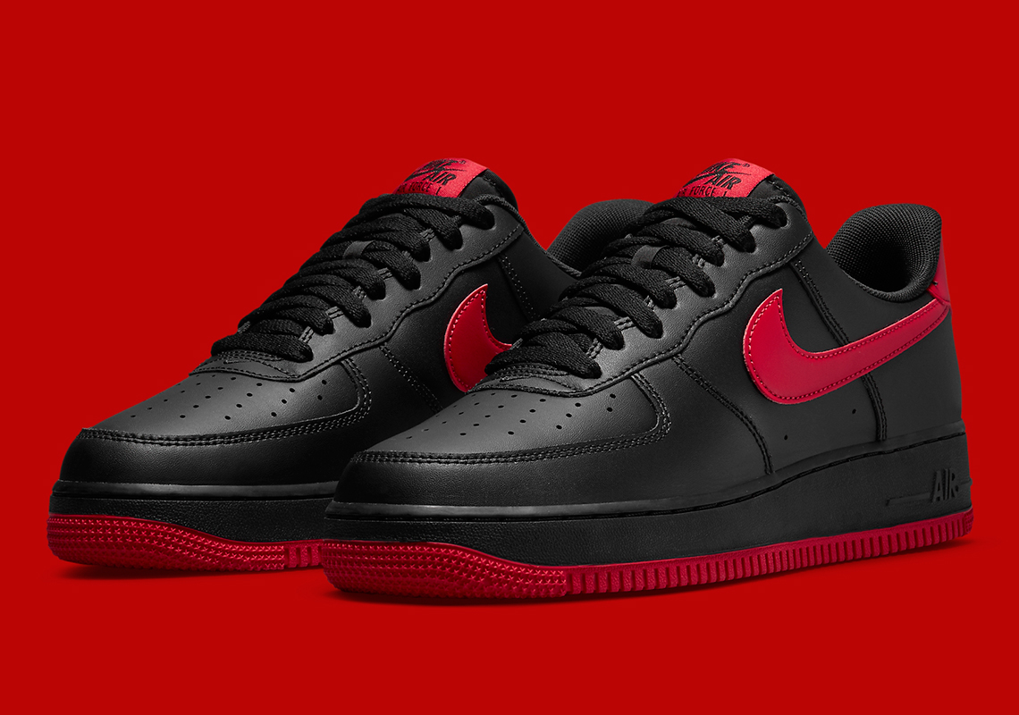 air force 1 limited edition rosse nere