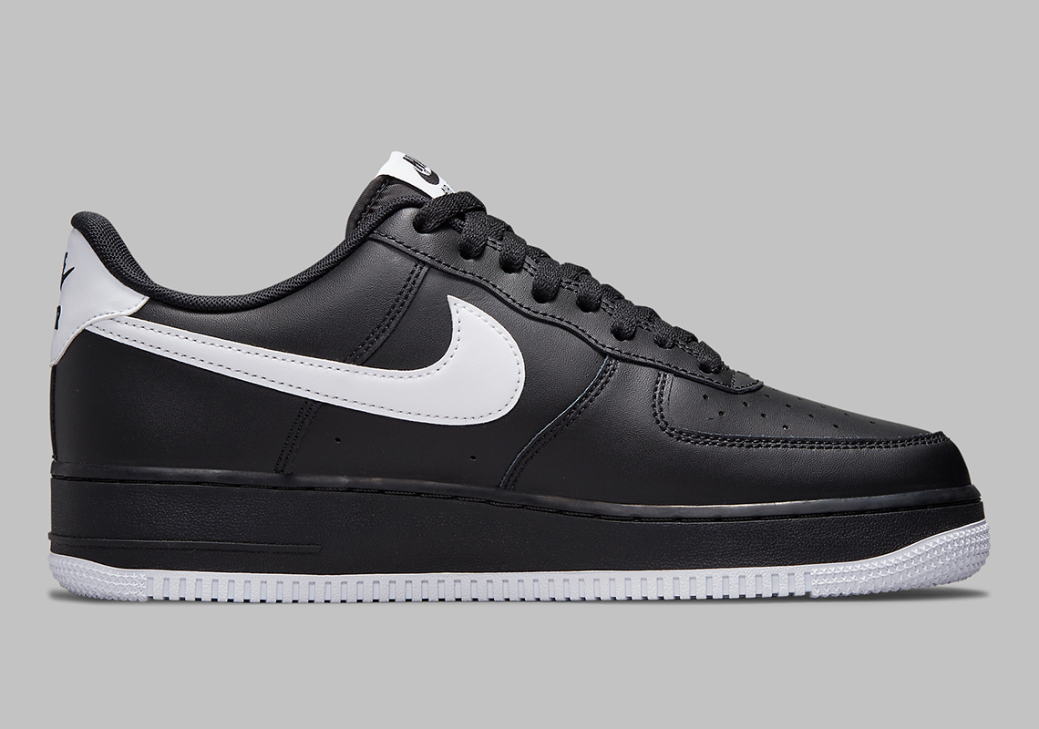 nike air force 1 low black white