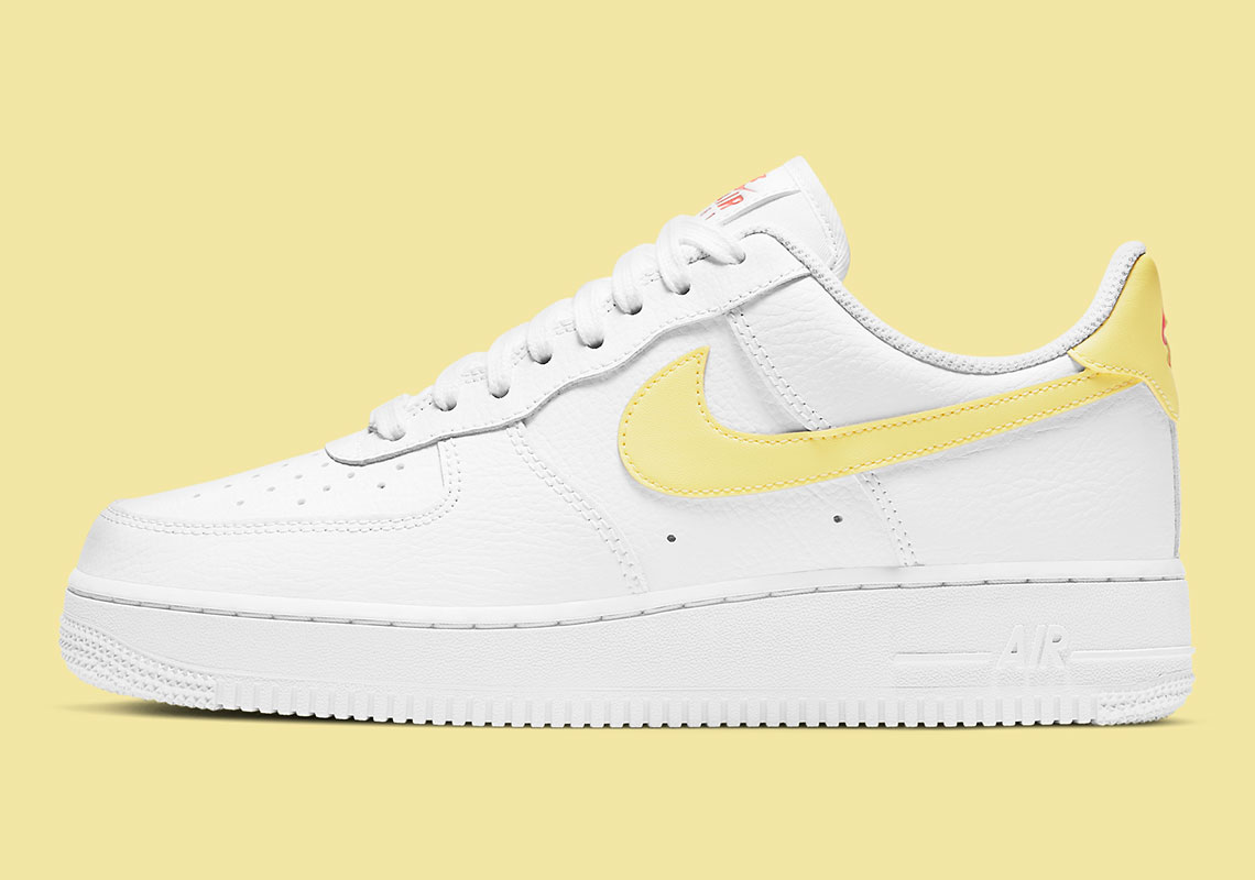 yellow womens air force 1