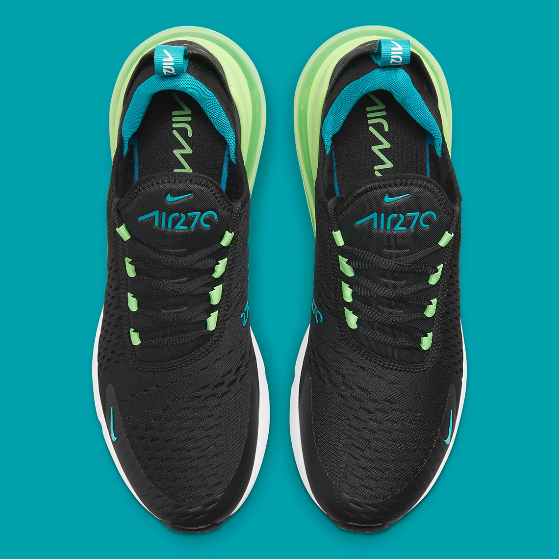 Nike Max 270 Black/Green DJ5136-001 | SneakerNews.com
