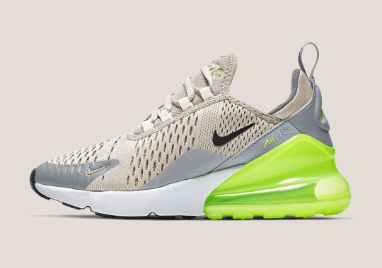 This Nike Air Max 270 Is A Mix Of Neons And Neutrals
