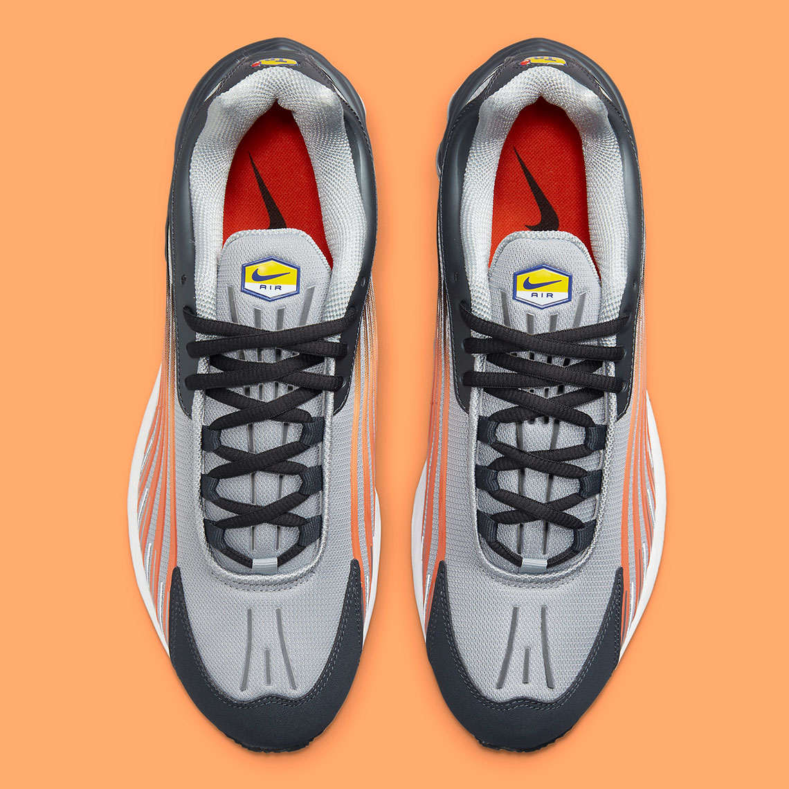Nike Air Max Plus 2 Light Smoke Grey Dark Smoke Grey Black Turf Orange Cz1650 001 8