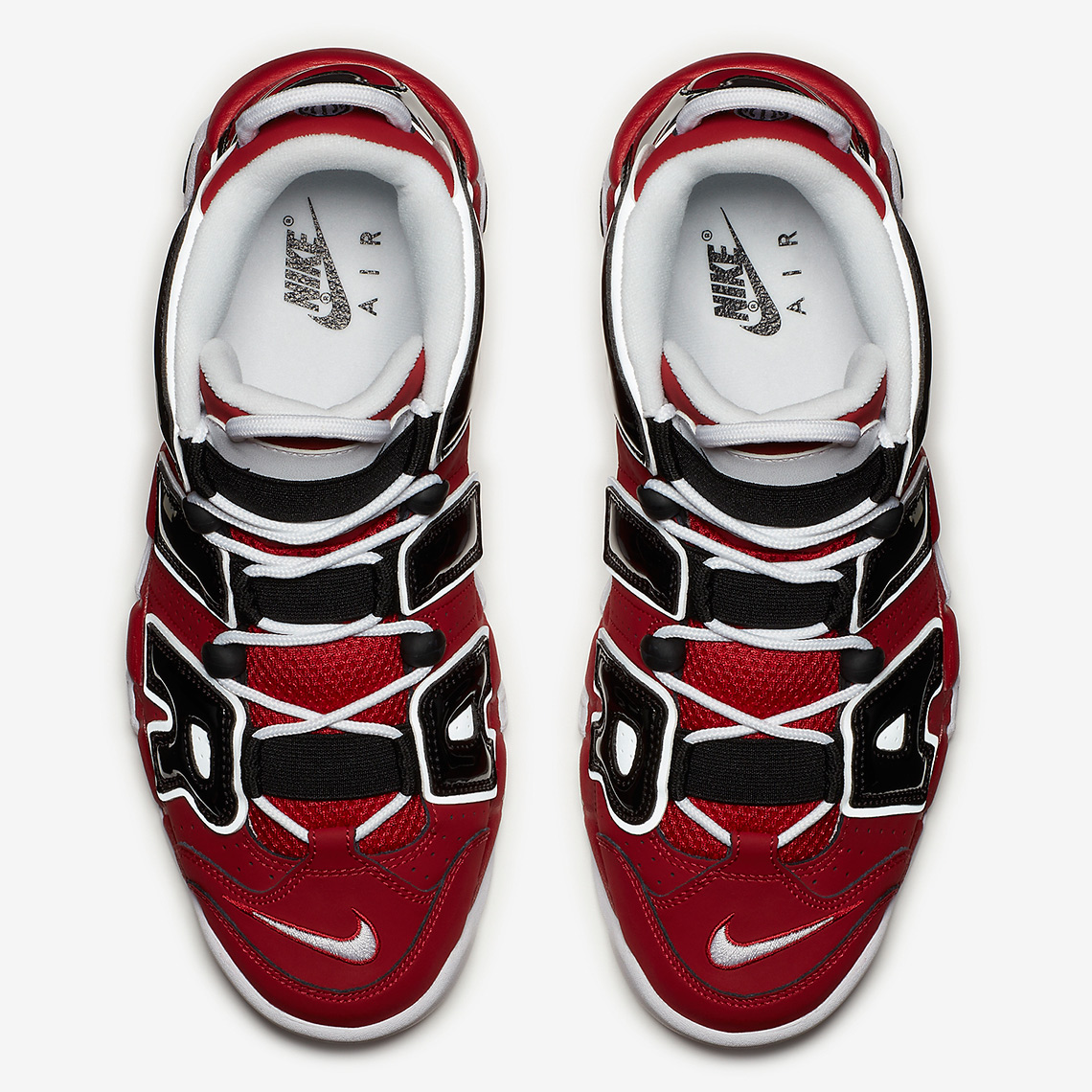 Nike Air More Uptempo Black Varsity Red 921948-600 | SneakerNews.com