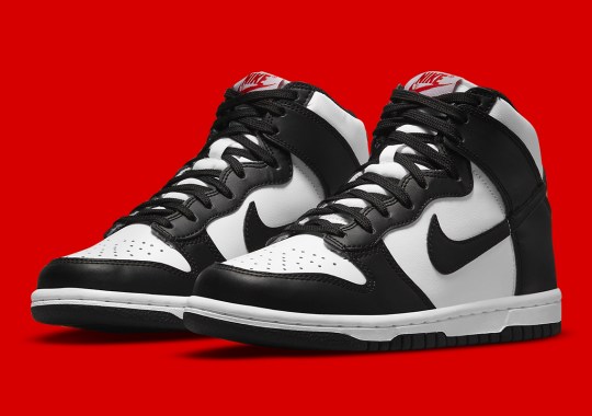 The Upcoming Black/White Nike Dunk High Is Dropping In Kids Sizes Too